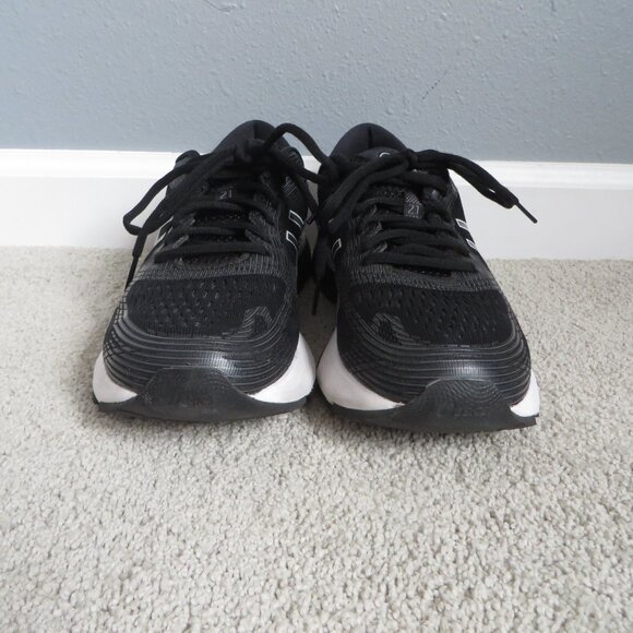 Asics womens gel nimbus 21 running shoes size 9 black/white - Picture 3 of 10